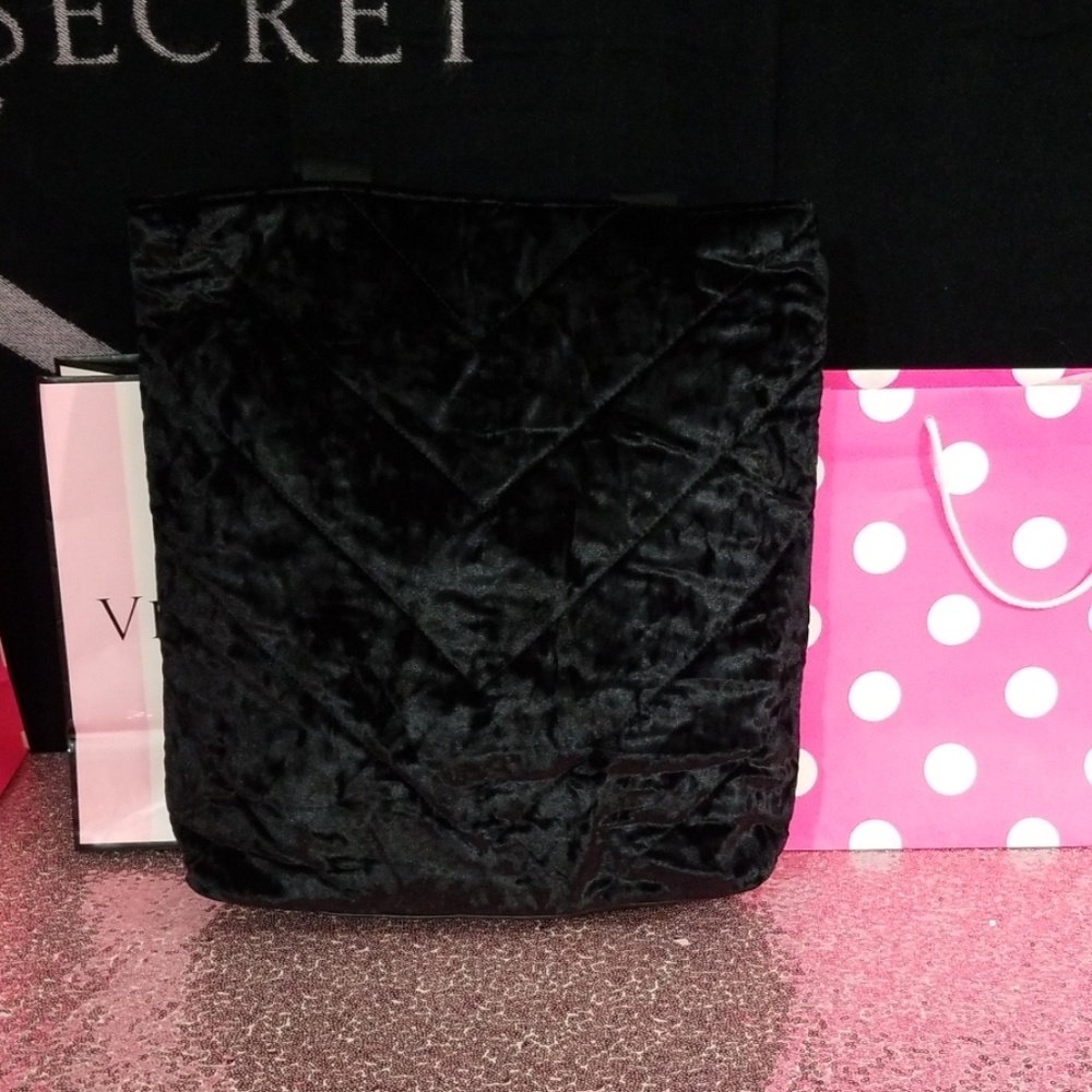 NWT!  VICTORIA'S SECRET VELVET TOTE BAG - Picture 5 of 8